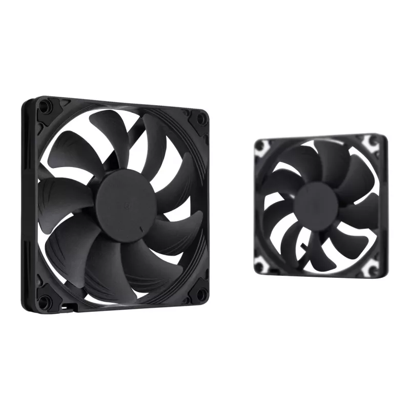 Noctua NF-A9x14 HS-PWM CH.BK.S 92 mm plonas PWM kompiuterio korpuso ventiliatorius, 12 V, 600–2500 RPM, 57,5 m³/h, 14 mm storis