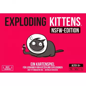 Exploding Kittens - NSFW leidimas, kortų žaidimas