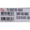 G.SKill ARES 16Go rinkinys DDR3 PC3-12800 CL10 (F3-1600C10D-16GAO)
