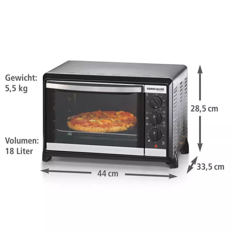 Mini krosnelė Rommelsbacher BG 1055/E