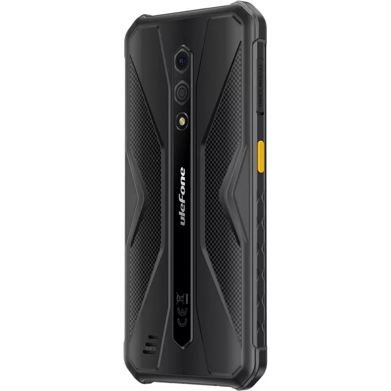 Atsparus išmanusis telefonas UleFone Armor X12 — 3GB RAM, 32GB atminties, visiškai juodas