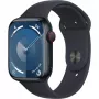 APPLE Watch Series 9 GPS + Cellular 45mm Midnight Aliuminio korpusas su Midnight sportiniu dirželiu - M/L (MRMD3QF/A)