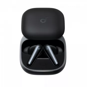 Soundcore Liberty 5 ausinės belaidės į ausis įdedamos skambučiams / muzikai USB-C Bluetooth juodos