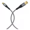 EFB Elektronik USB-A į USB-C kabelių rinkinys 60W QC 3A 2x3m Pilkas - Skaitmeninis / Duomenų (USB-AC-00009)