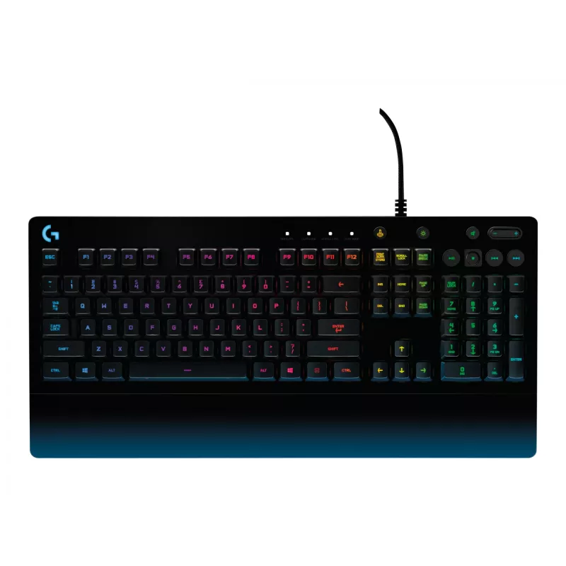 Žaidimų klaviatūra Logitech G G213 Prodigy RGB LED pilno dydžio laidinė