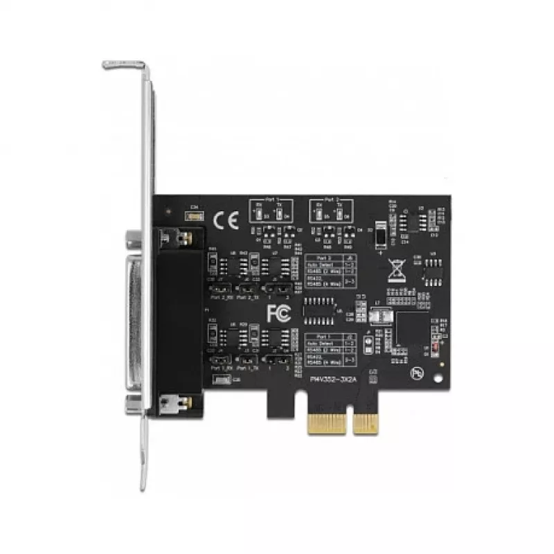 DeLOCK PCI Express x1 kortelė į 2 x nuoseklųjį RS-422/485
