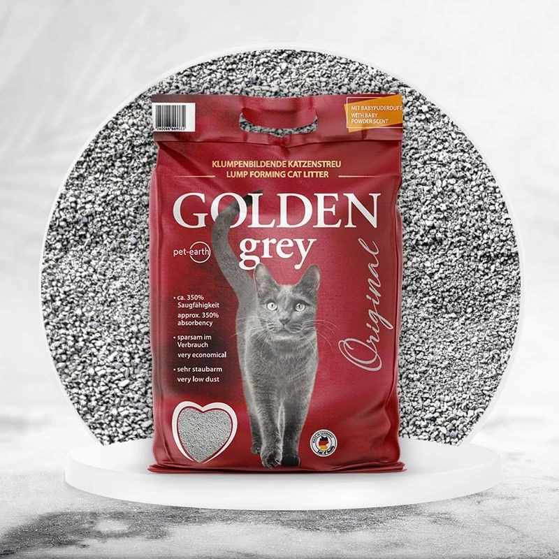 GOLDEN Pilka Originali - bentonito kraikas - 7kg