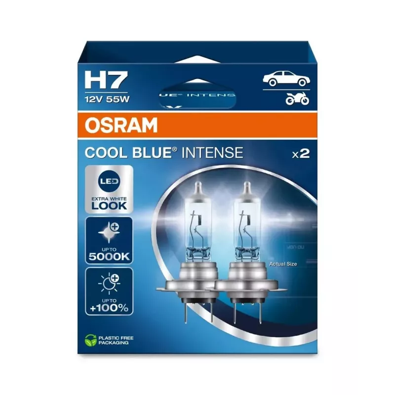 Osram Cool Blue Intense NEXT GEN - H7 automobilio lemputės
