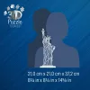3D dėlionė Laisvės statula