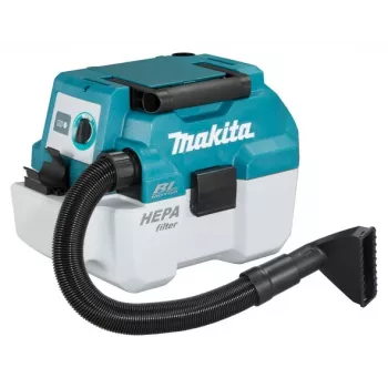 Makita DVC750LZX1 dulkių siurblys Mėlynas, Baltas 7,5 l 55 W