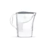Vandens filtro ąsotis Dafi POZ03151 — 2,4 L talpa, polipropileno dangtis, atverčiamas dangtelis, ergonomiška rankena, pilka