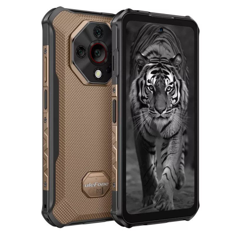 Išmanusis telefonas UleFone Armor X16 6 colių 128GB Sand Dune, energinio naudingumo klasė A