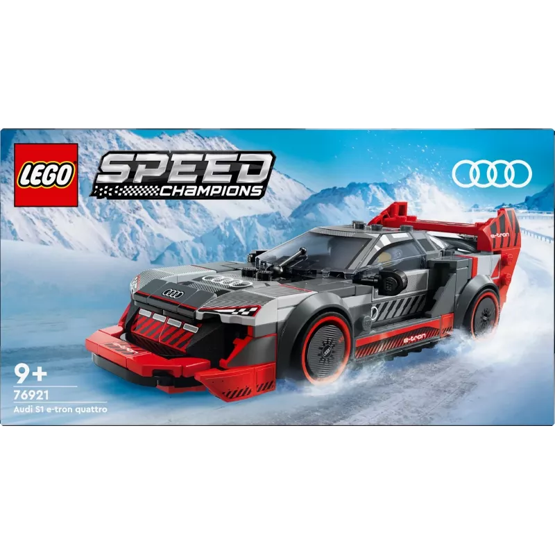 Lego Speed Champions 76921 Audi S1 E-Tron Quattro lenktyninio automobilio konstruktorius