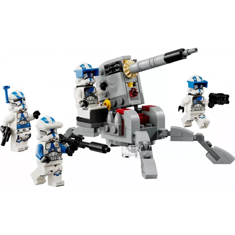 LEGO 75345 Star Wars 501-osios klonų karių kovos rinkinys, statomas žaislas