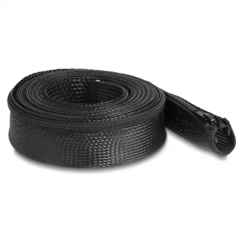 DeLOCK pintas įvadas 3m x 50mm juodos spalvos atsparus karščiui