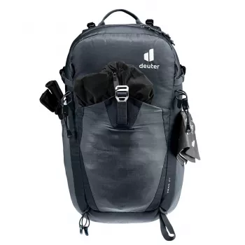 Krepšys DEUTER Trail 25 — 25 l žygių dieninė kuprinė, juoda-skalūno