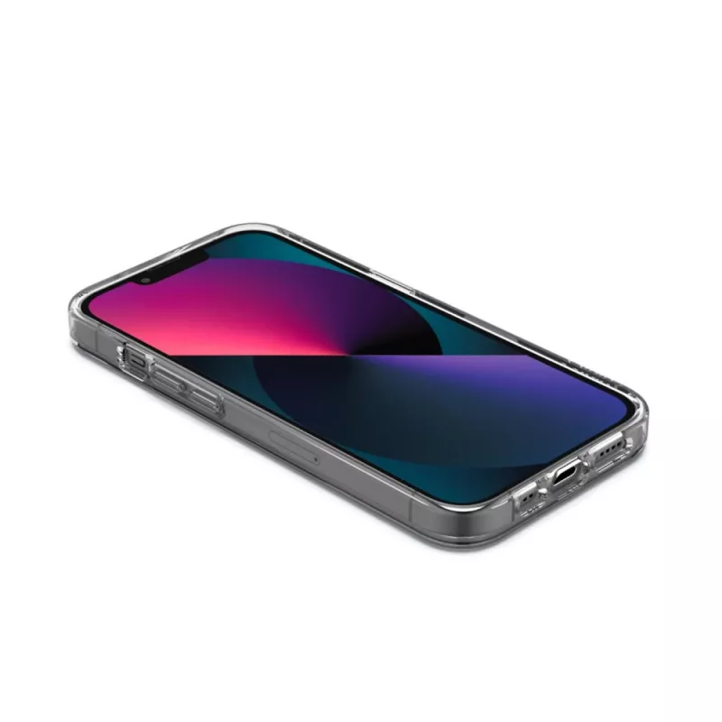 Dėklas SheerForce MagSafe Antimikrobinis skirtas iPhone 13, permatomas