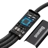 Baseus Rapid 3-in-1 USB laidas 1,5 m USB A USB C/Micro USB A/Lightning juodas