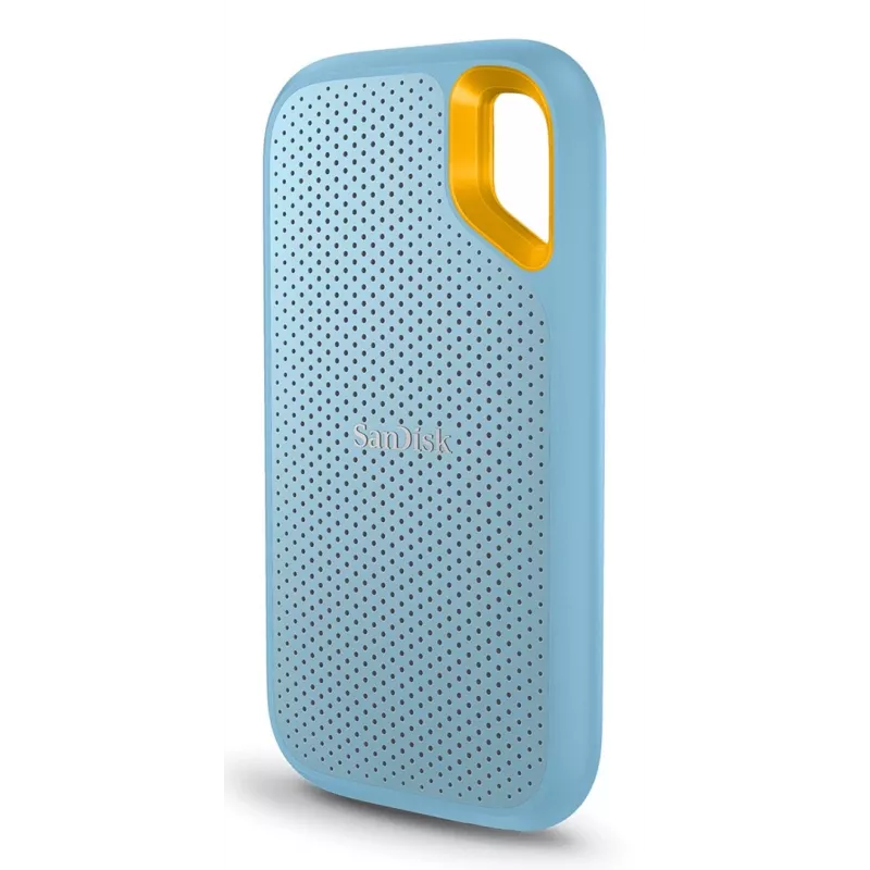SanDisk SDSSDE61-4T00-G25B išorinis kietojo kūno diskas 4 TB USB Type-C 3.2 Gen 2 (3.1 Gen 2) Mėlynas