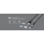 USB Type-C 2-in-1 laidas Orsen S8, 5A, 1,5 m (greitas įkrovimas / duomenys)