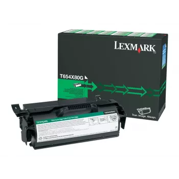 Tonerio kasetė Lexmark T654X80G 36K PGS Juoda