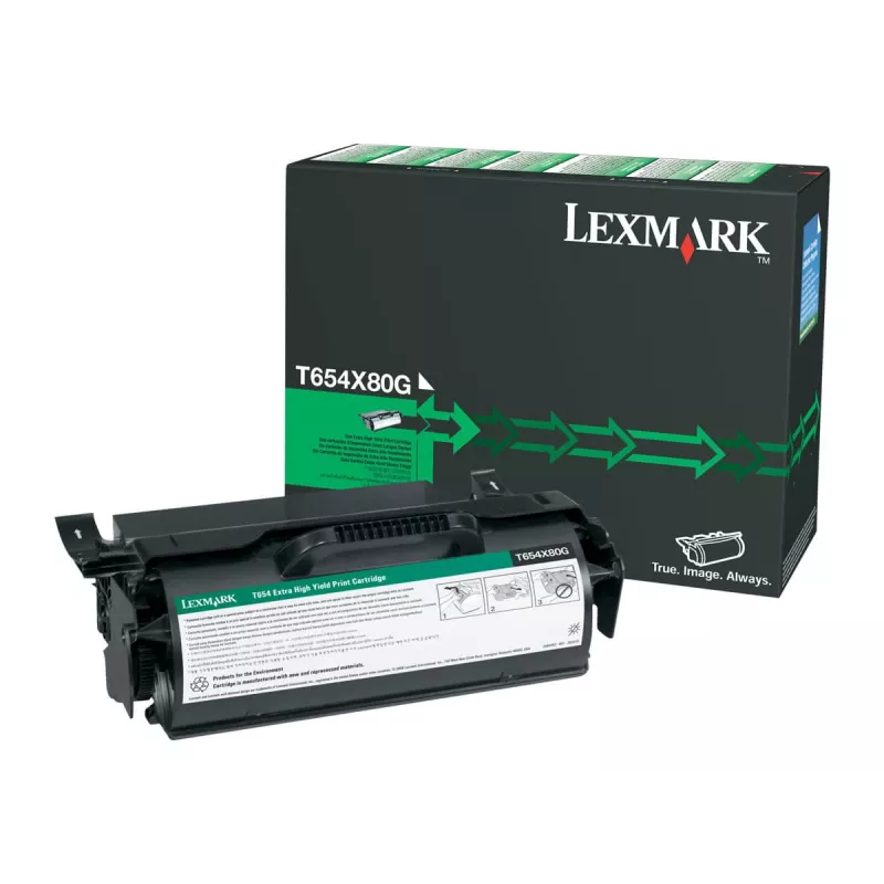 Tonerio kasetė Lexmark T654X80G 36K PGS Juoda