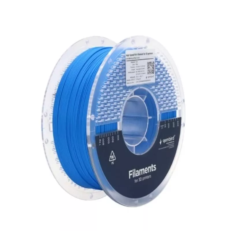 3D spausdinimo siūlas Gembird PLA 1,75 mm Mėlynas 1 kg ritė