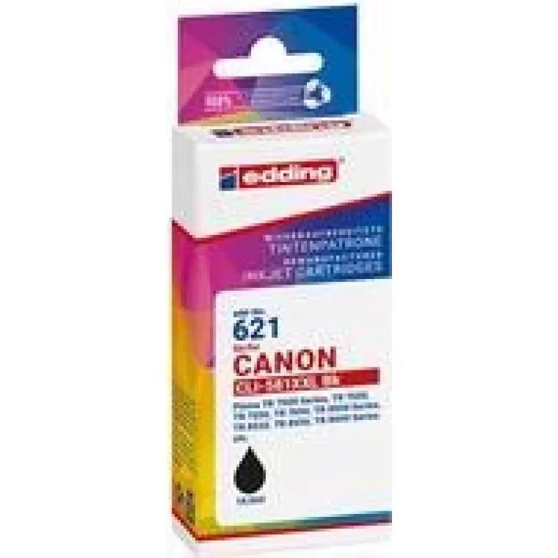 edding spausdintuvo kasetė EDD-621 juoda suderinama su Canon CLI-581XXL BK