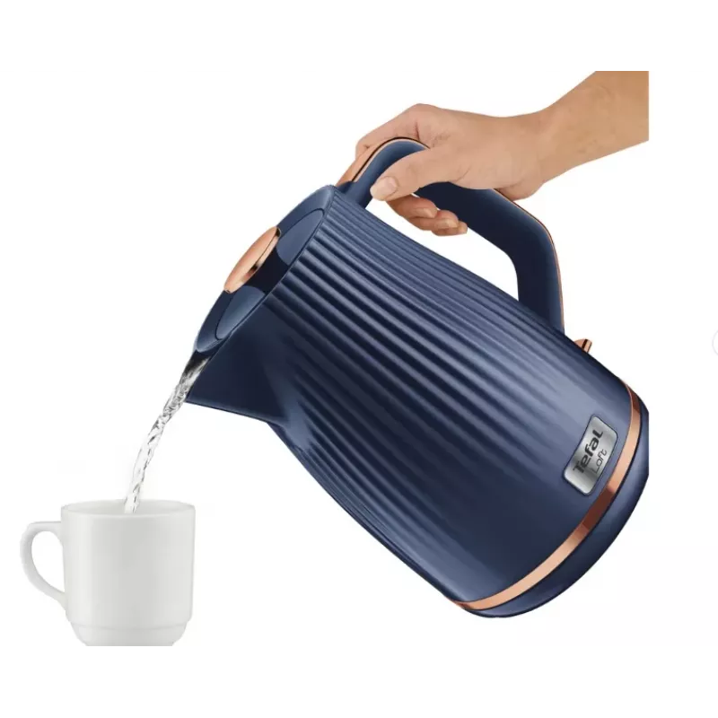 Tefal Loft KO251430 elektrinis virdulys 1,7 L mėlynas