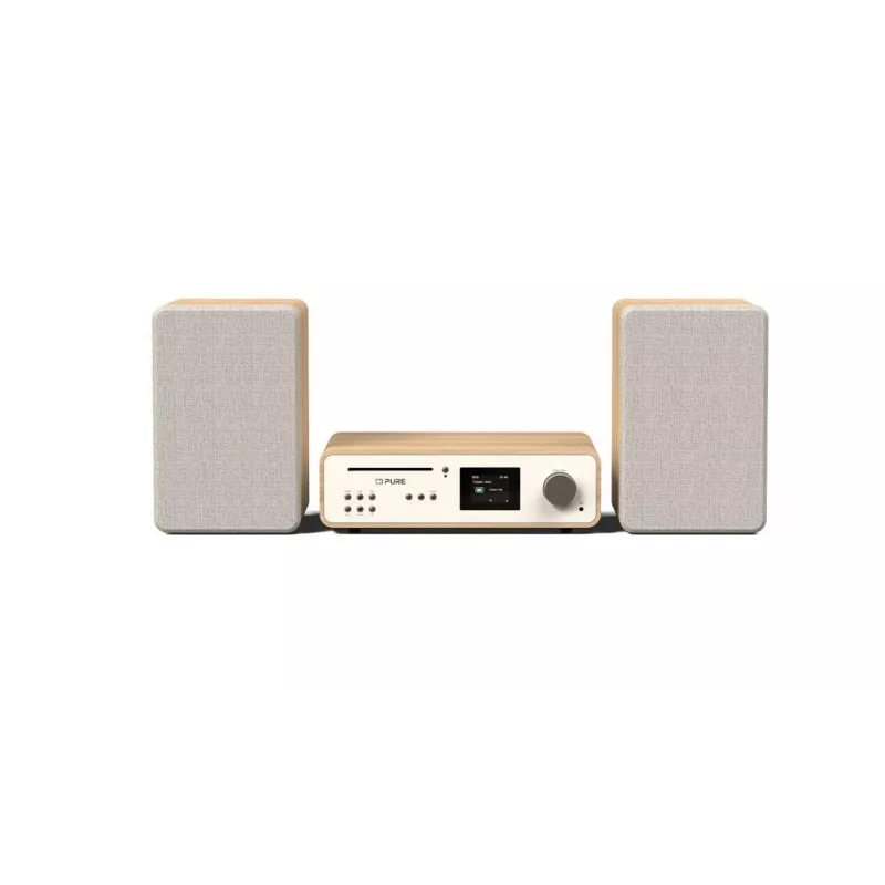 Pure Classic Stereo garso sistema 100 vatų DAB+ FM CD Bluetooth WiFi Spotify