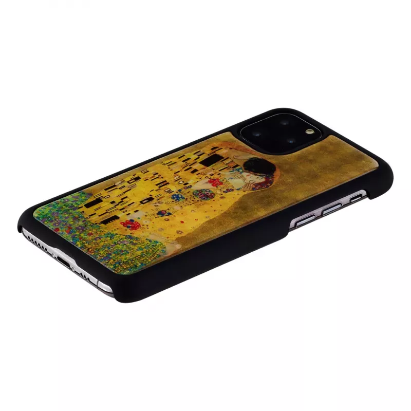 Išmaniojo telefono dėklas iKins, skirtas iPhone 11 Pro — juodas, apsauginis minkštas dangtelis