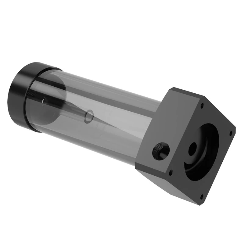 Išsiplėtimo rezervuaras 164mm DDC akrilinis, Barrow — 164 mm, juodas, modelis PBTT-BBB3130