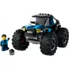 Konstruktorius LEGO City 60402 Mėlynas monstriškasis sunkvežimis su didelėmis padangomis, 148 dalys, 1 minifigūrėlė, amžius 5+