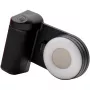 Selfie lemputė RealPower Selfie MagFree LED juoda balta ABS PU
