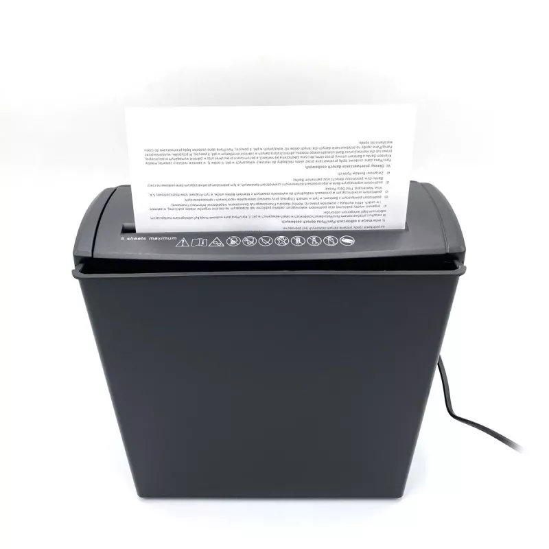 SHREDDER - Dokumentų Smulkintuvas. Smulkina Popierių, Foliją, CD/DVD Diskus, Kreditines Korteles. (MT215)