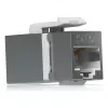 Keystone Coupler Ubiquiti UACC-Keystone-Coupler-C6A plokščias nerūdijantis plienas RJ-45