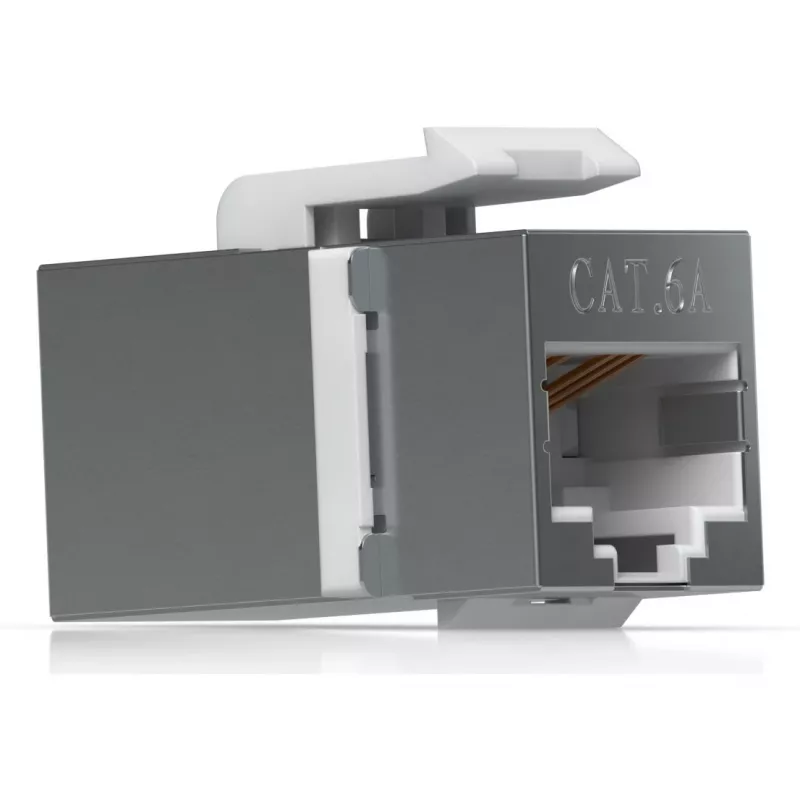 Keystone Coupler Ubiquiti UACC-Keystone-Coupler-C6A plokščias nerūdijantis plienas RJ-45