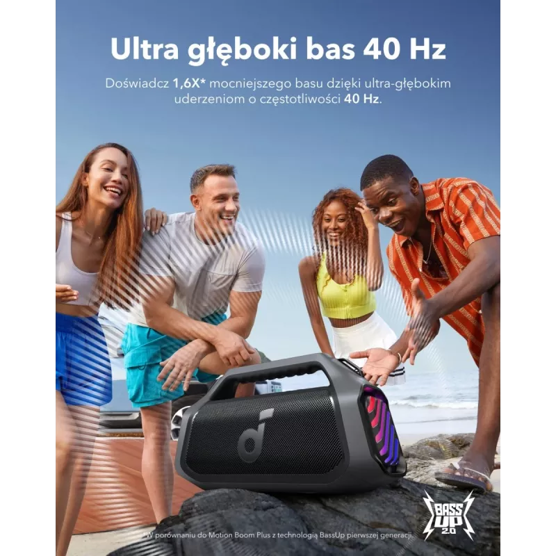 2.1 nešiojama garsiakalbių sistema Anker Soundcore Boom 2 Plus 140 W