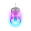 Žaidimų pelė STEELSERIES Rival 3 Gen 2 — optinė, 8500 DPI, laidinė USB Type-A, dešiniarankė, balta, 77 g