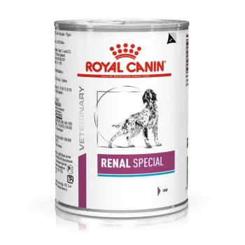 Šlapias šunų maistas Royal Canin Renal Special Adult 410 g — žuvis, monoproteinas, sveikoms inkstams