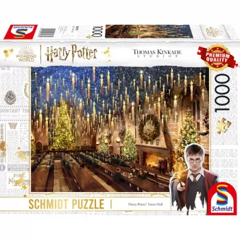 Thomas Kinkade Studios Wizarding World Harry Potter - Great Hall, 1000 dalių dėlionė
