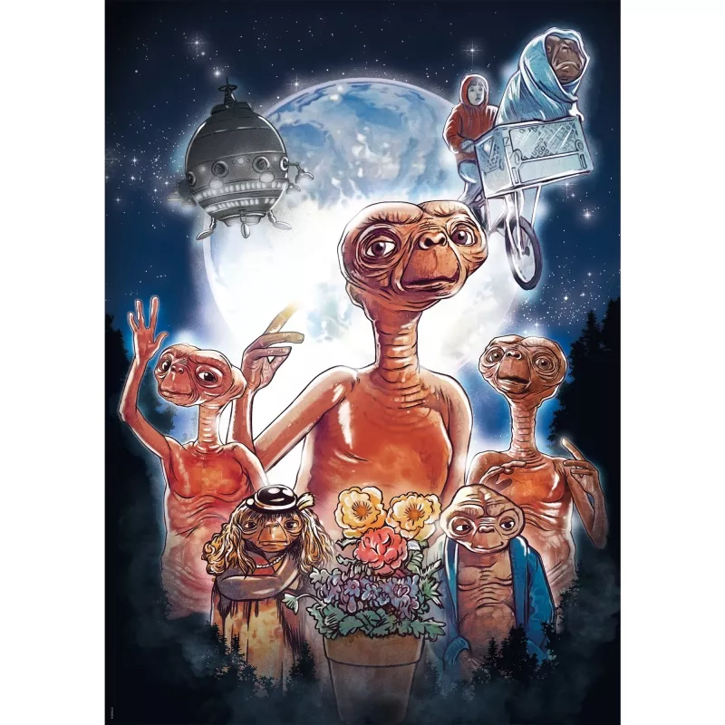 E.T. The Alien - ateivio nuotykis, 1000 dalių dėlionė