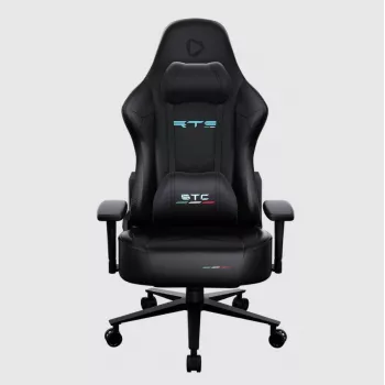 Žaidimų kėdė Onex RTC Embrace Hardcore Juoda — ergonomiškas dizainas, reguliuojamas aukštis ir atlošas