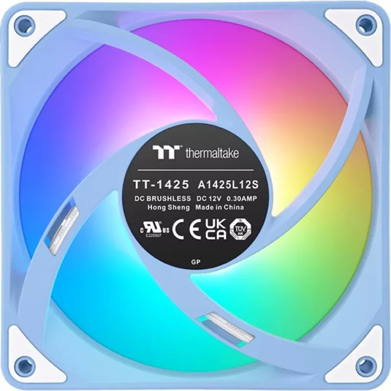 Thermaltake CT140 EX ARGB 140mm korpuso ventiliatoriai, 3 vnt. pakuotė - Hydrangea Mėlyna