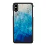 Telefono dėklas iKins, skirtas iPhone XS Max — mėlyno ežero juoda apdaila