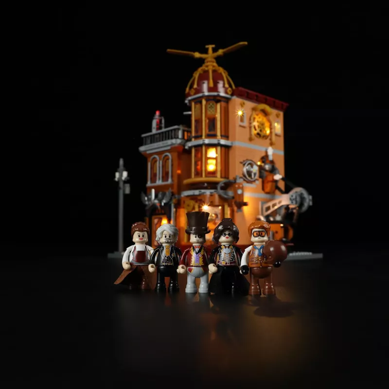 steampunk flying club, konstrukcinis žaislas