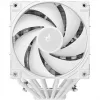 DeepCool AK620 G2 WH procesoriaus oro aušintuvas, 120 mm ventiliatorius, palaiko LGA1700/1200/115x ir AM4/AM5, baltas