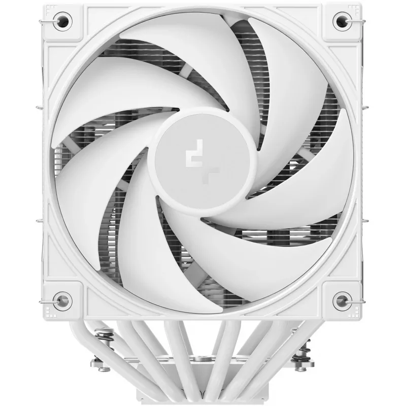 DeepCool AK620 G2 WH procesoriaus oro aušintuvas, 120 mm ventiliatorius, palaiko LGA1700/1200/115x ir AM4/AM5, baltas
