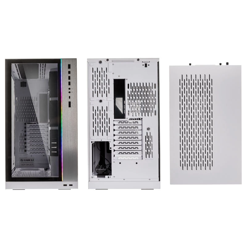 PC korpusas Lian Li O11Dynamic XL Midi Tower baltas