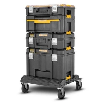 Įrankių laikymo dėklas DeWalt DWST83346-1, aliuminis, atsparus vandeniui, 23 l, 332×301×440 mm, juodas